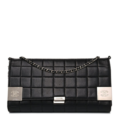 Chanel Lambskin Chocolate Bar Flap Black 1 of 25