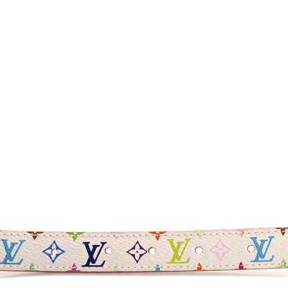 Louis Vuitton Monogram Multicolor Belt 90 36 White 3 of 10