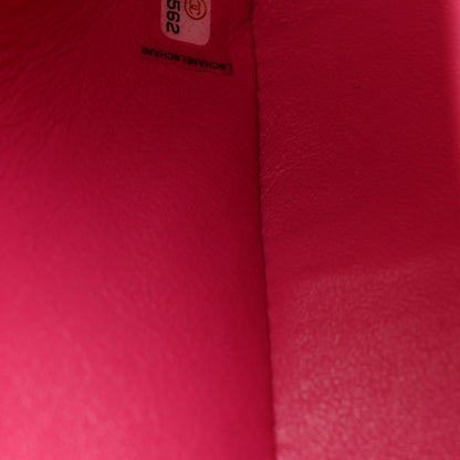 Chanel Patent Maxi Quilted Double Flap Fuchsia 8 of 12