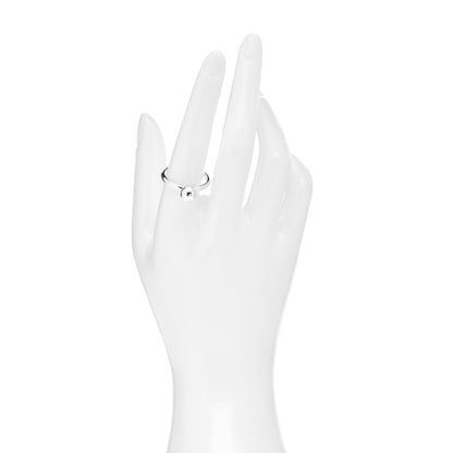Tiffany Sterling Silver 8mm HardWear Ball Ring 58 8.5 2 of 5