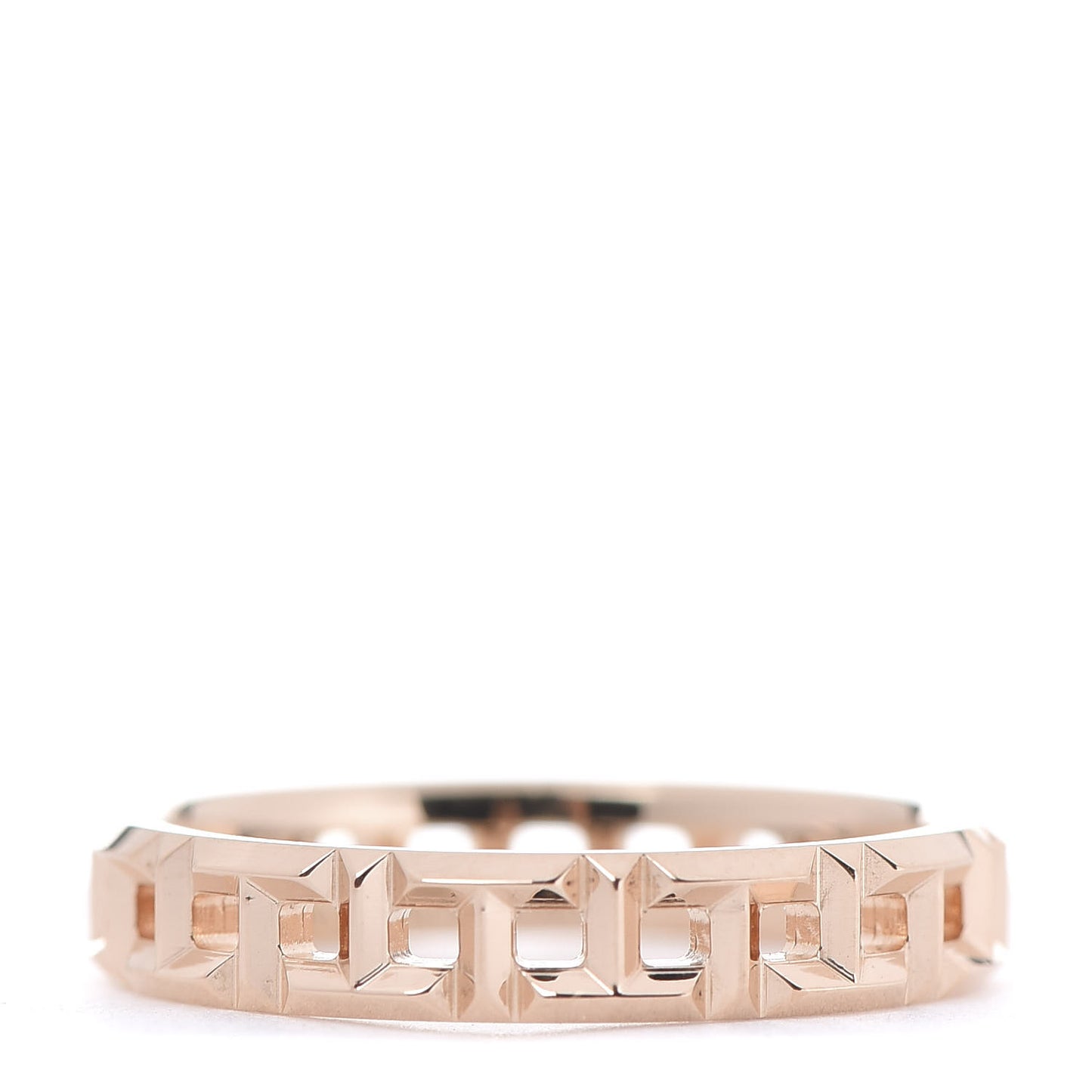 18K Rose Gold Narrow T True Ring 49 5