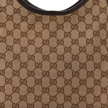 Gucci Monogram Small Hobo Dark Brown 8 of 11