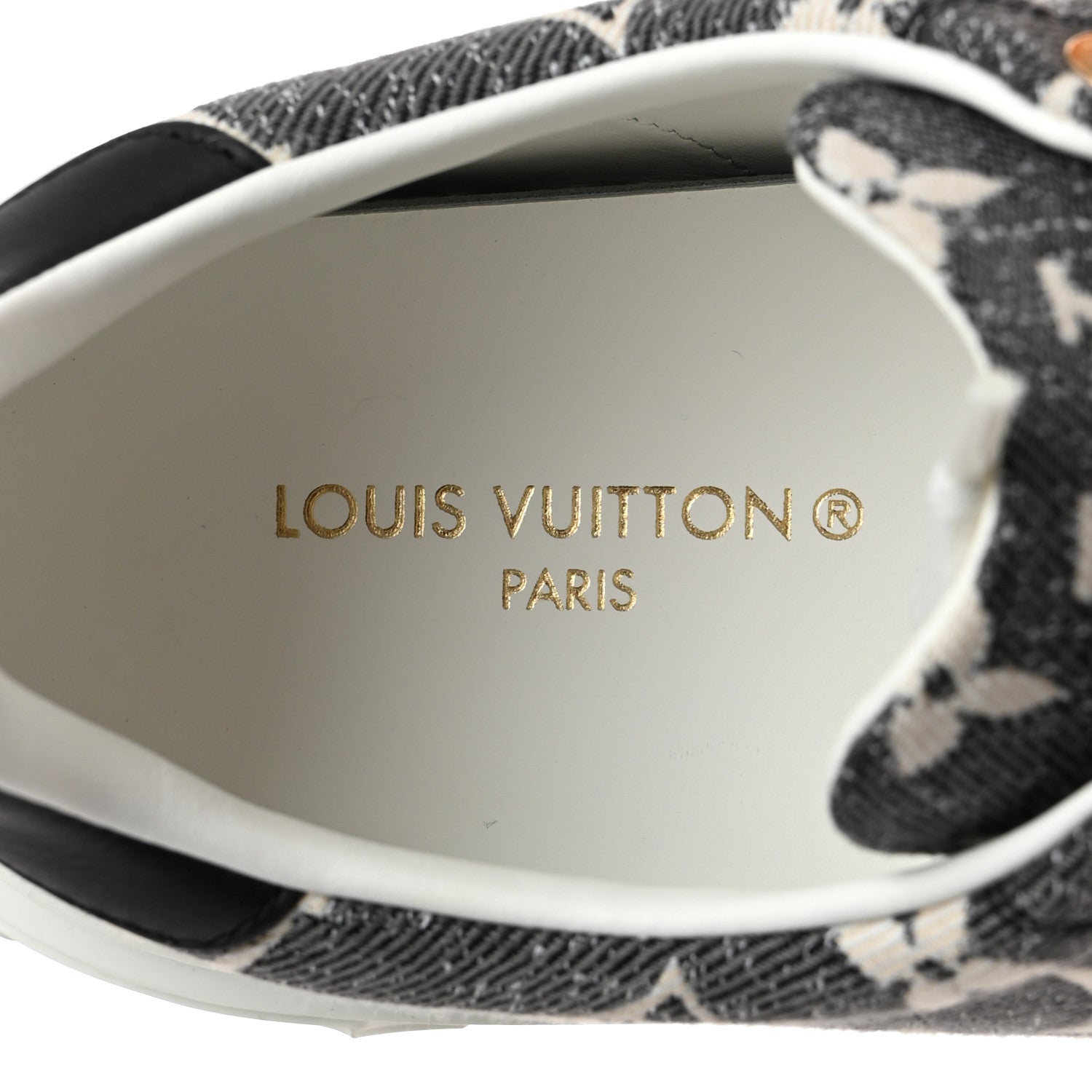 Louis Vuitton Denim Monogram Time Out Sneakers 36.5 6 of 9