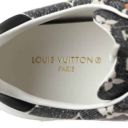 Louis Vuitton Denim Monogram Time Out Sneakers 36.5 6 of 9