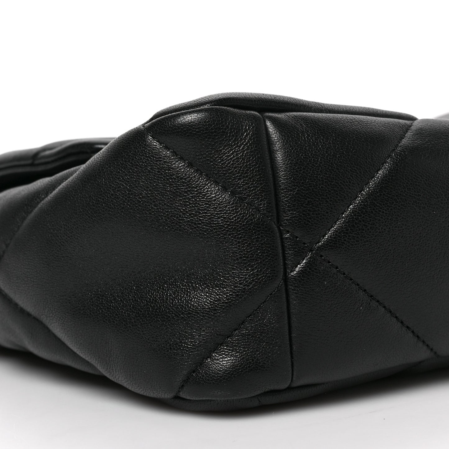 Lambskin Quilted Large Chanel 19 Flap Black