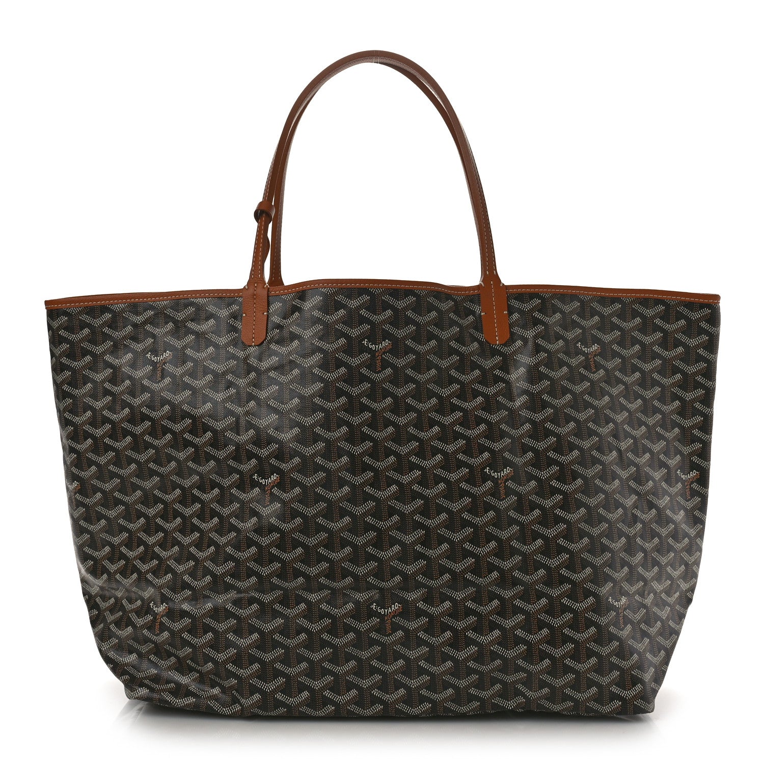 Goyard Goyardine Saint Louis GM Black Gold 1 of 8