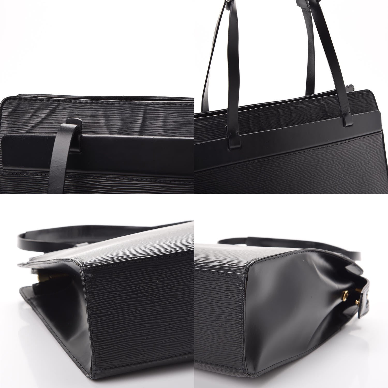 Louis Vuitton Epi Croisette PM Black 5 of 12