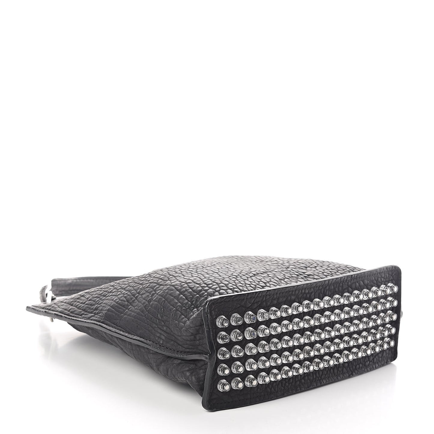 Pebbled Lambskin Darcy Hobo Black