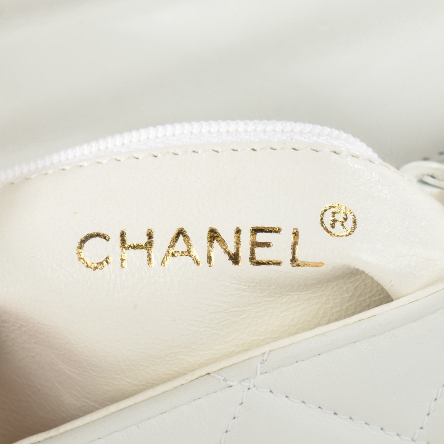 Chanel Lambskin Flap Waist Belt Bag White 6 of 9