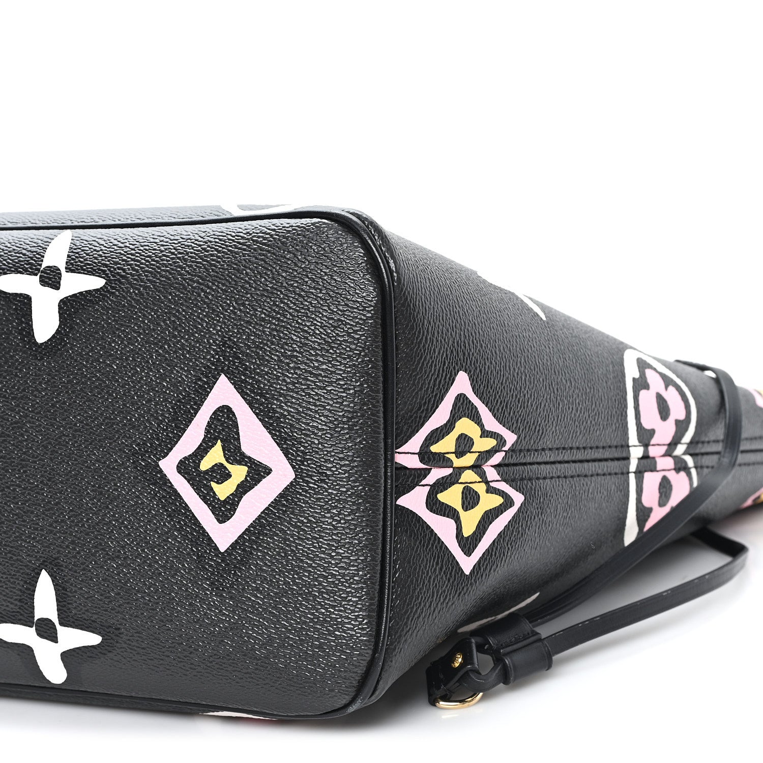 Louis Vuitton Monogram Giant Wild at Heart Neverfull MM Black 10 of 11