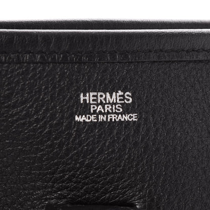 Hermes Taurillon Clemence Evelyne II PM Black 6 of 8
