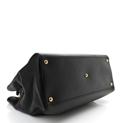 Fendi Vitello Elite Regular 2Jours Tote Black 4 of 10