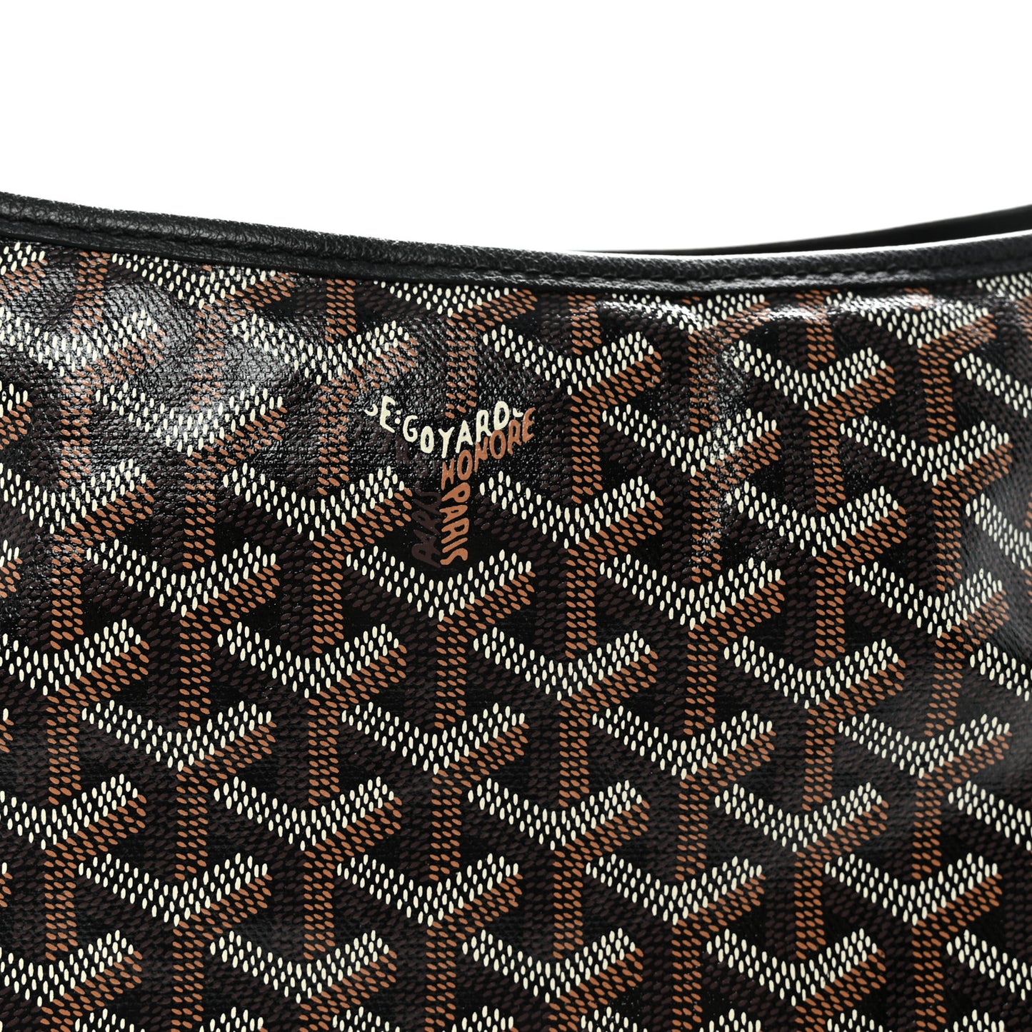 Goyardine Boheme Hobo Black