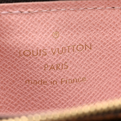 Louis Vuitton Damier Ebene Recto Verso Card Holder Rose Ballerine 6 of 7