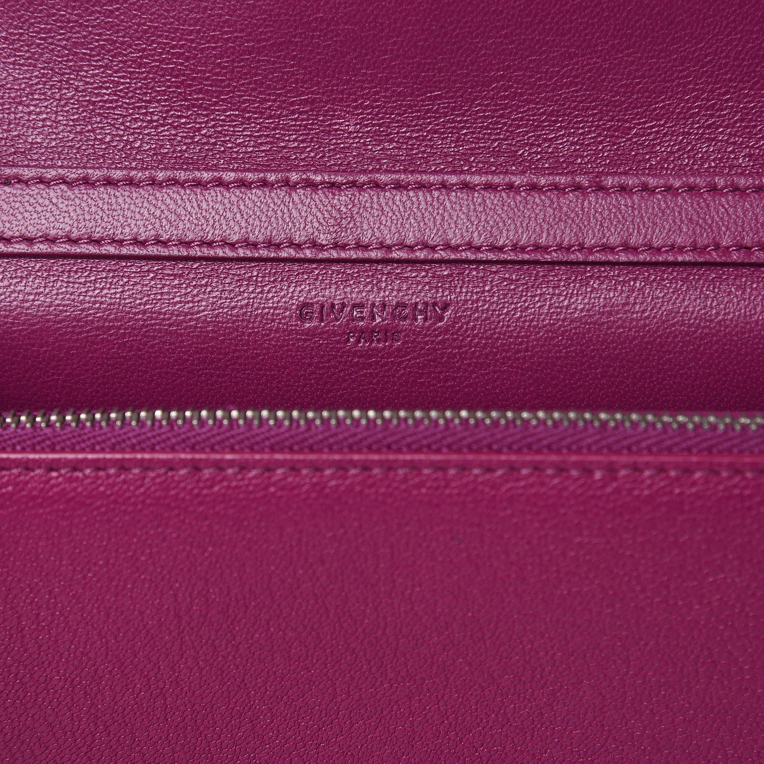 Givenchy Sugar Goatskin Pandora Chain Wallet Orchid Purple 6 of 14