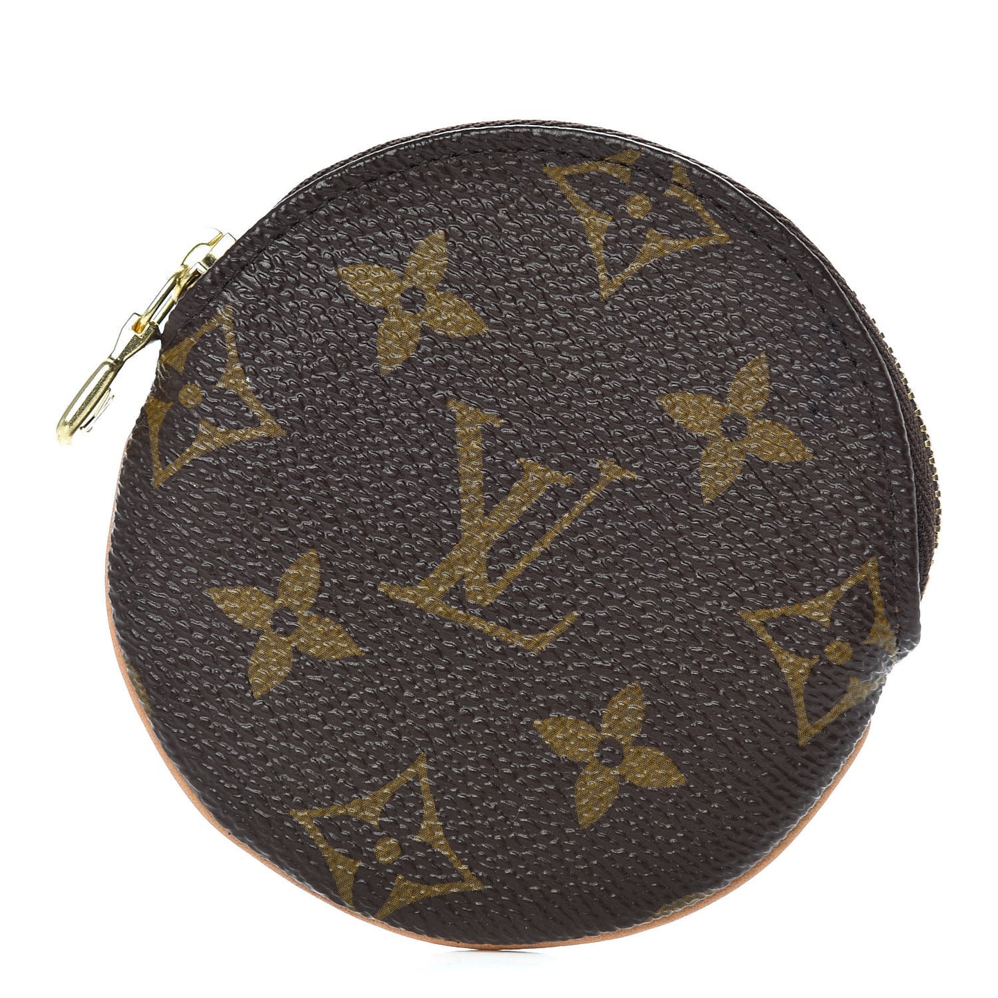 Monogram Round Coin Purse