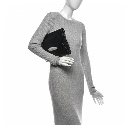 Givenchy Grained Goatskin Antigona Envelope Clutch Black 2 of 8