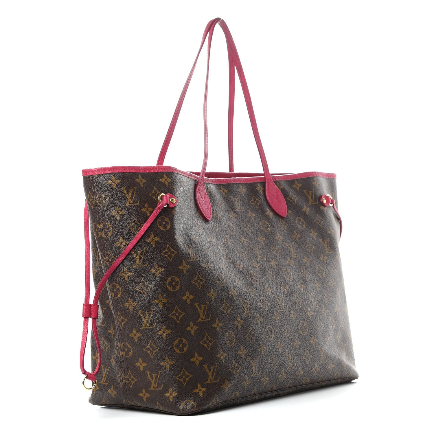Louis Vuitton Monogram Articles de Voyage Ikat Neverfull GM Rose Indien 3 of 18