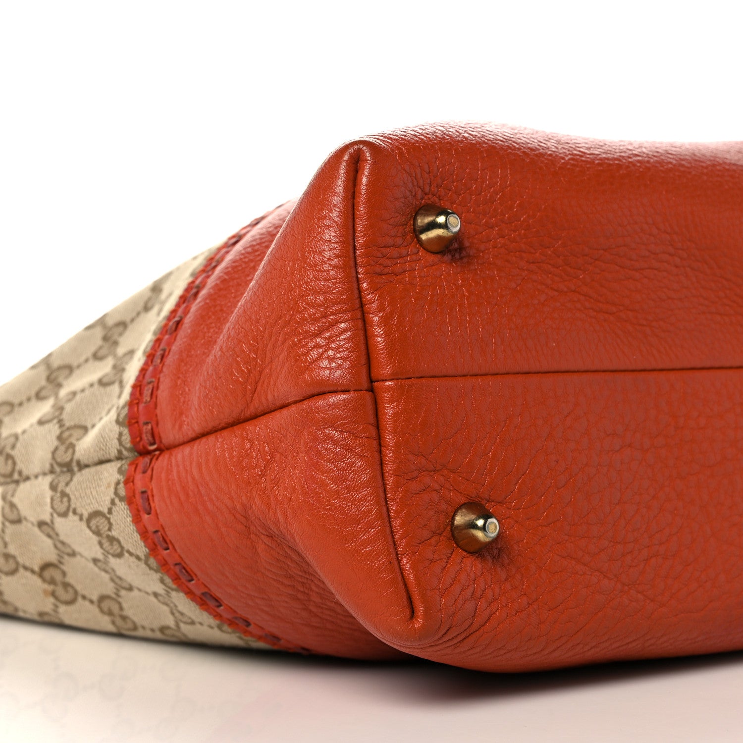 Gucci Monogram Laidback Crafty Tote Orange 10 of 18