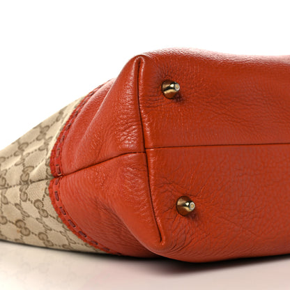 Gucci Monogram Laidback Crafty Tote Orange 10 of 18