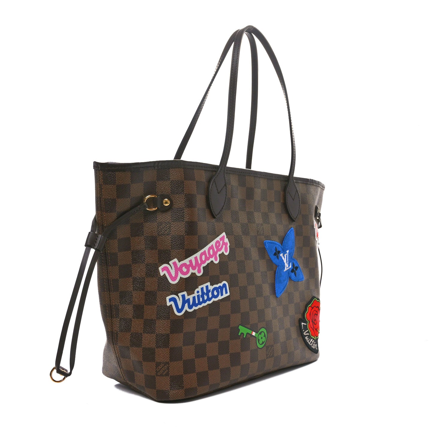 Damier Ebene Travel Stickers Neo Neverfull MM