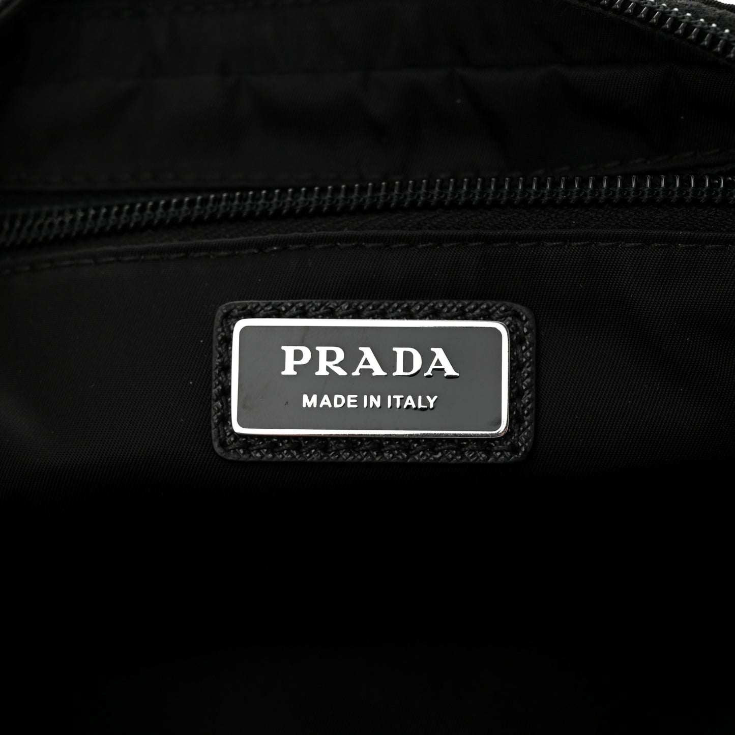 Tessuto Nylon Belt Bag Black