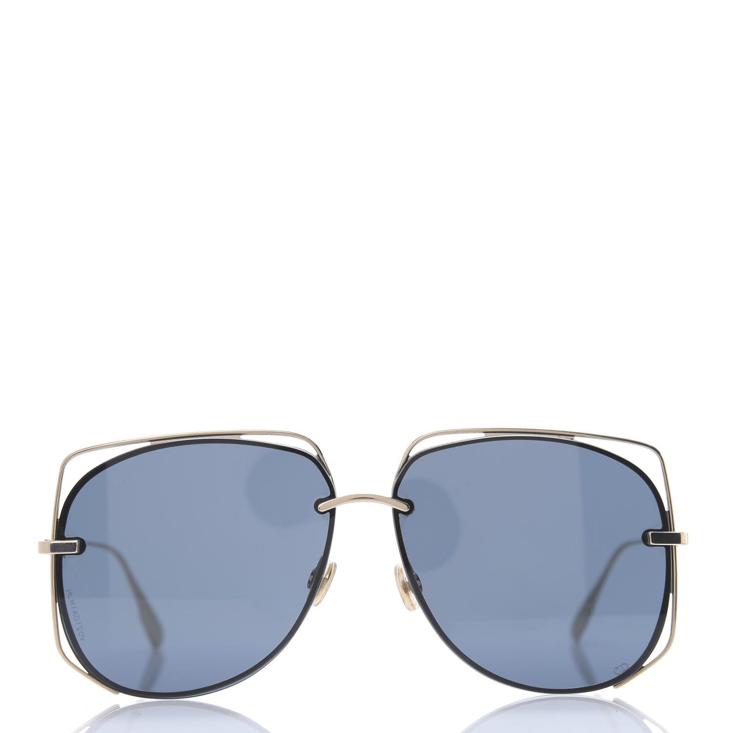 Metal Stellaire 6 Sunglasses Gold Blue