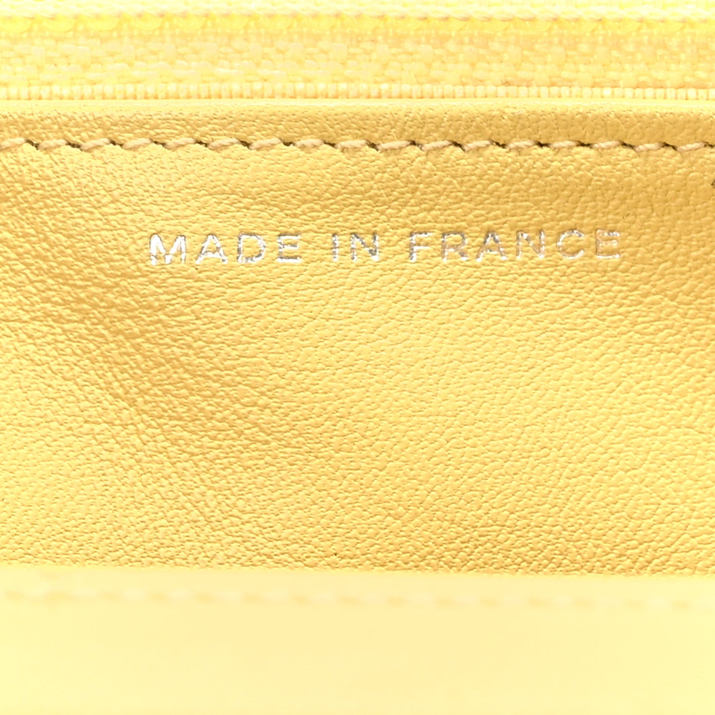 Patent CC Compact Wallet on Chain WOC Yellow