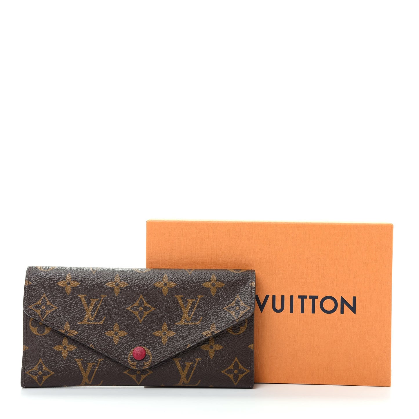 Monogram Josephine Wallet Fuchsia