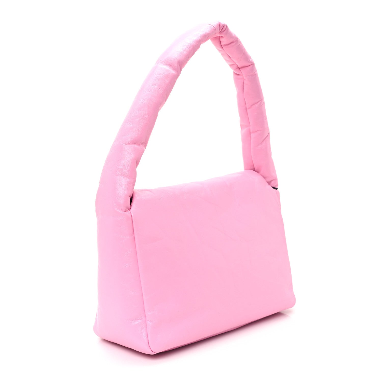 Balenciaga Agneau Arena Small Monaco Sling Small Shoulder Bag Pink 3 of 10