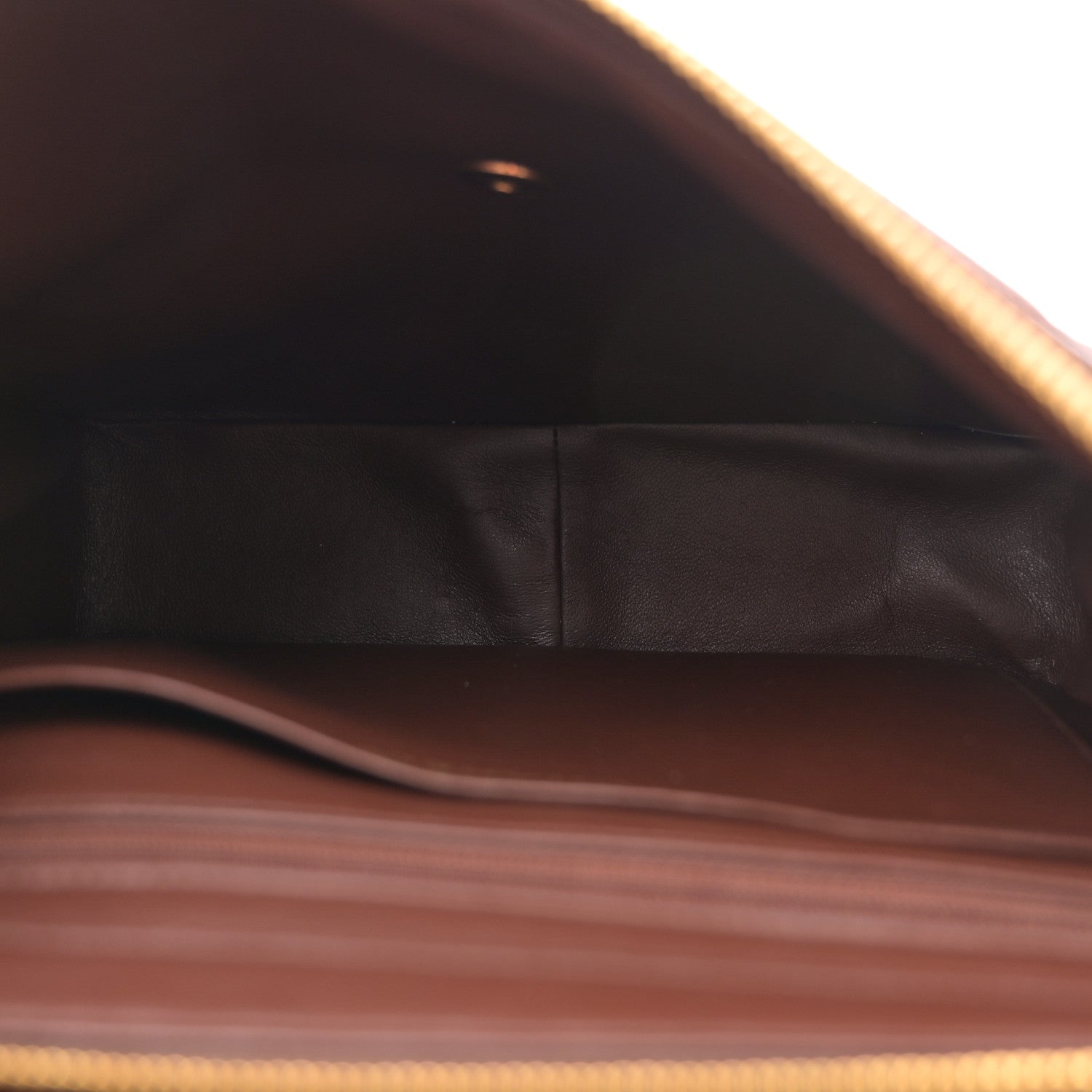 Chanel Lambskin Quilted Backpack Brown 5 of 10