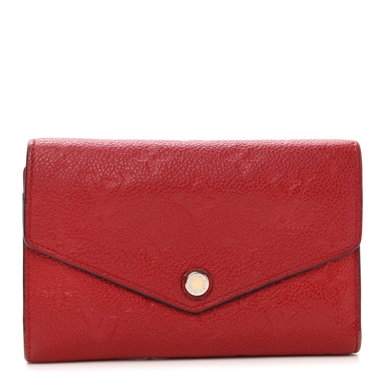 Louis Vuitton Empreinte Compact Curieuse Wallet Cherry 1 of 15