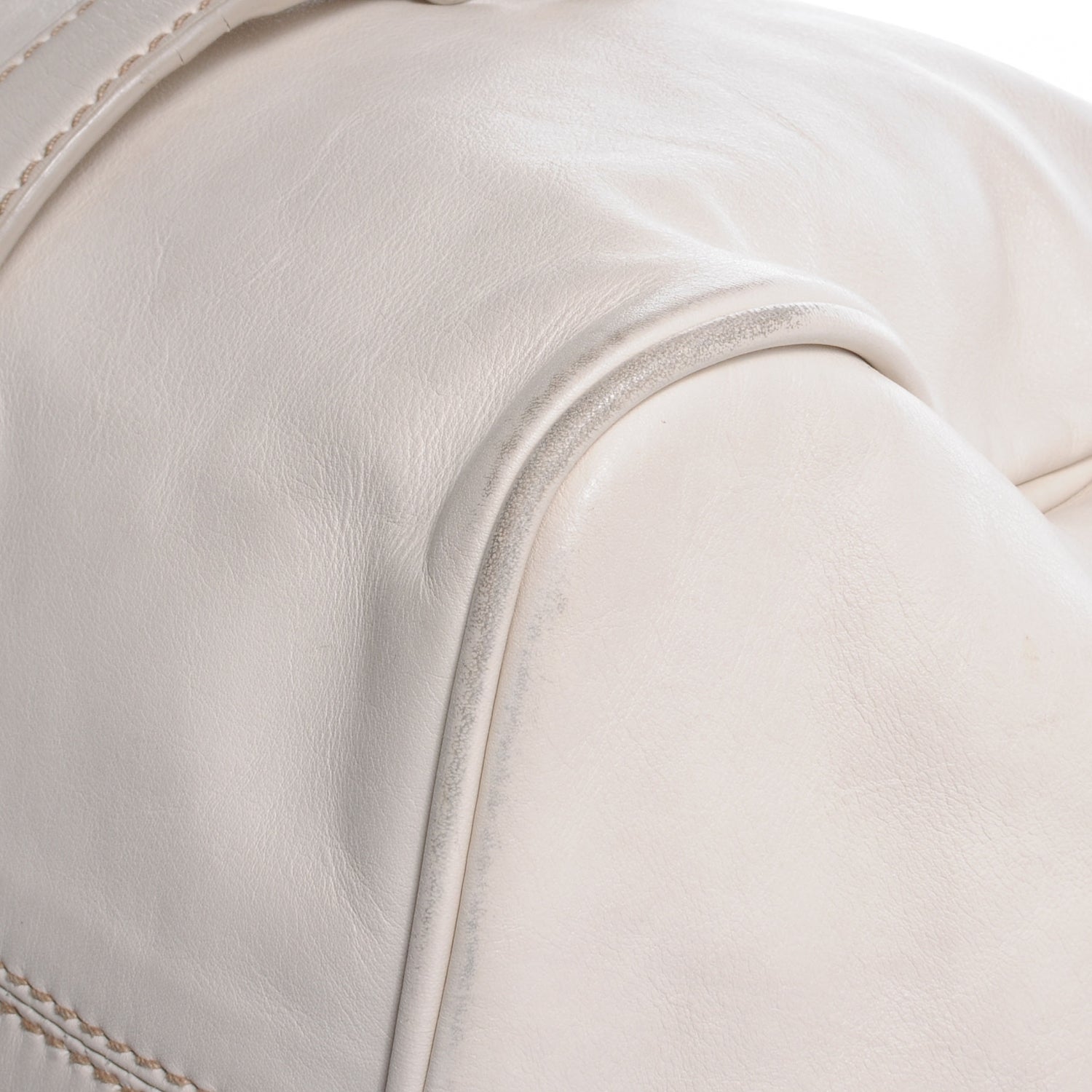 Miu Miu Vitello Lux Bow Bag Ivory 5 of 11