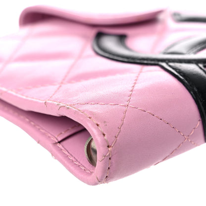 Chanel Calfskin Quilted Small Cambon Agenda Planner Pink 16 of 21