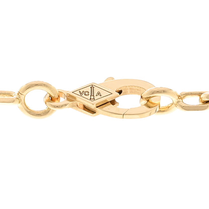 Van Cleef & Arpels 18K Yellow Gold Black Onyx 10 Motifs Vintage Alhambra Necklace 5 of 5