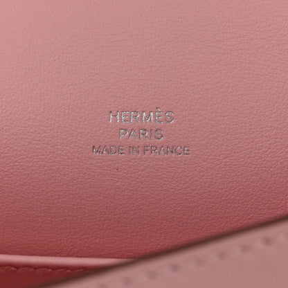 Hermes Swift Kelly Clutch Pochette Rose Sakura 6 of 11