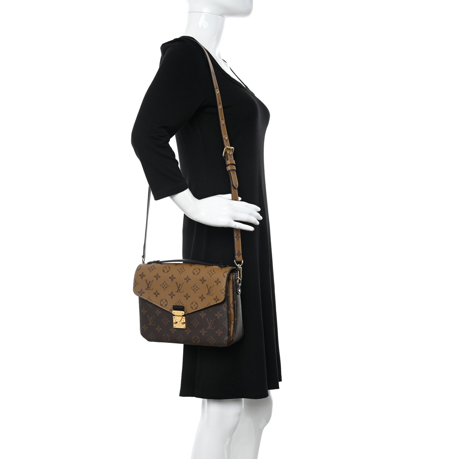 Louis Vuitton Reverse Monogram Pochette Metis 2 of 10