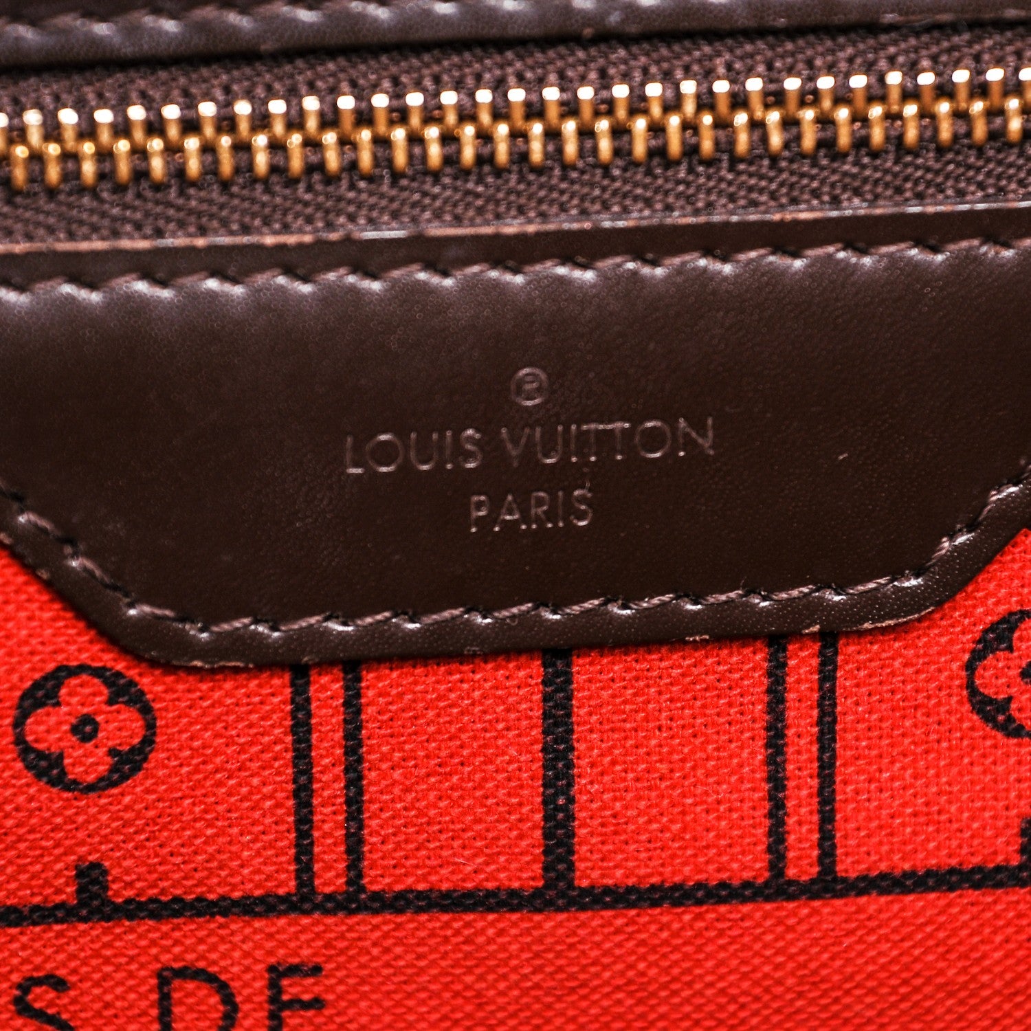 Louis Vuitton Damier Ebene Neverfull MM 6 of 7