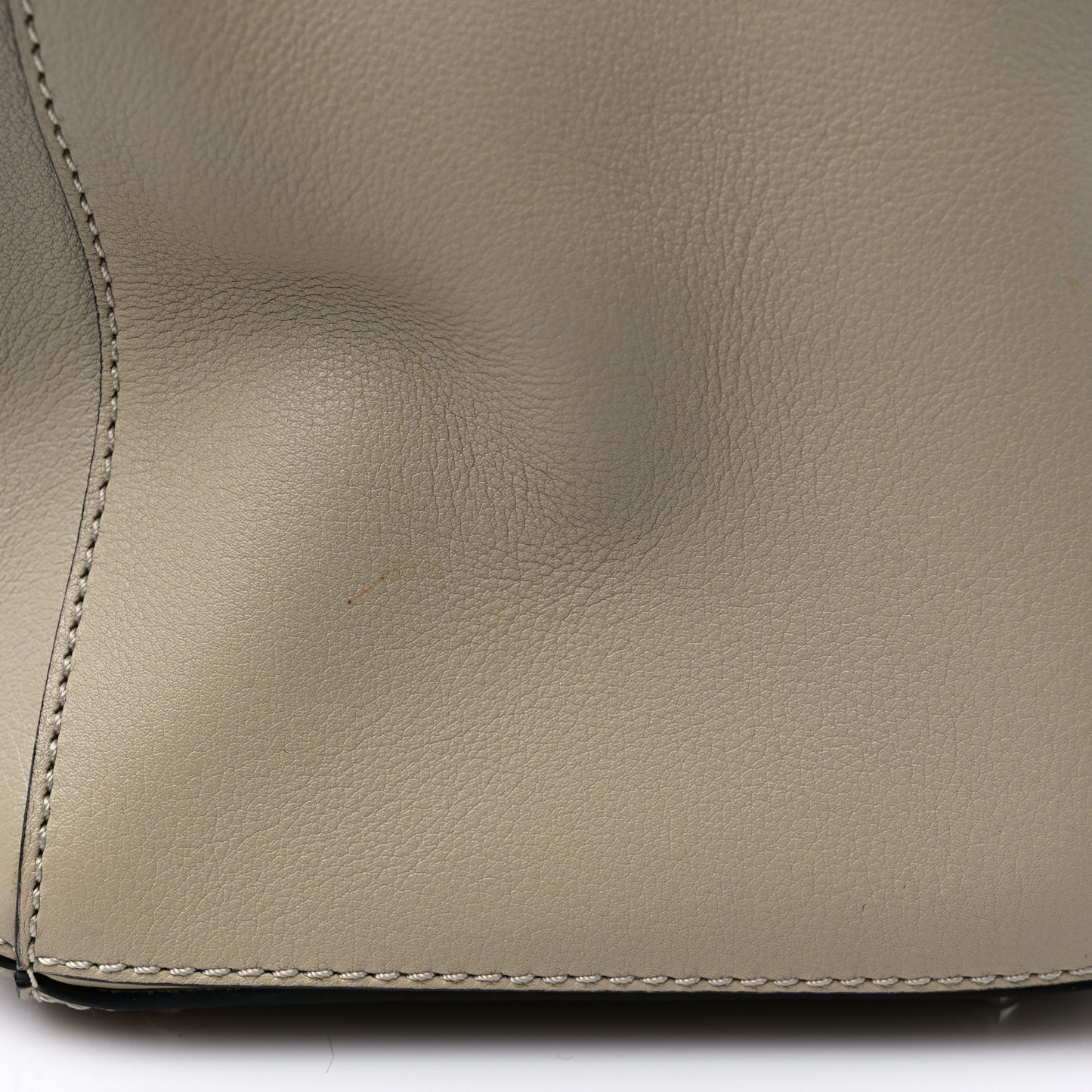 Calfskin Medium Puzzle Bag Light Oat