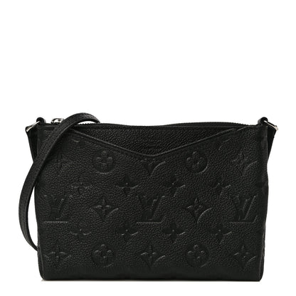 Louis Vuitton Empreinte Pallas Crossbody Black 1 of 9