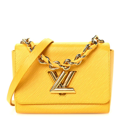 Louis Vuitton Epi Twist Braided Strap Shoulder Bag MM Sunflower 1 of 10