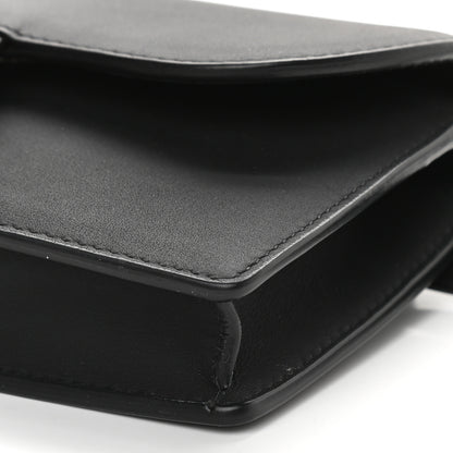 Christian Dior Ultra Matte Calfskin Saddle Belt Bag Black 6 of 7