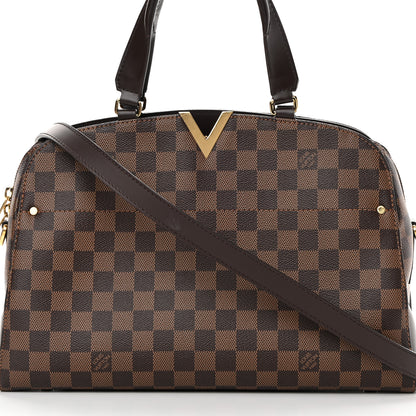 Louis Vuitton Damier Ebene Kensington Bowling Bag 8 of 14