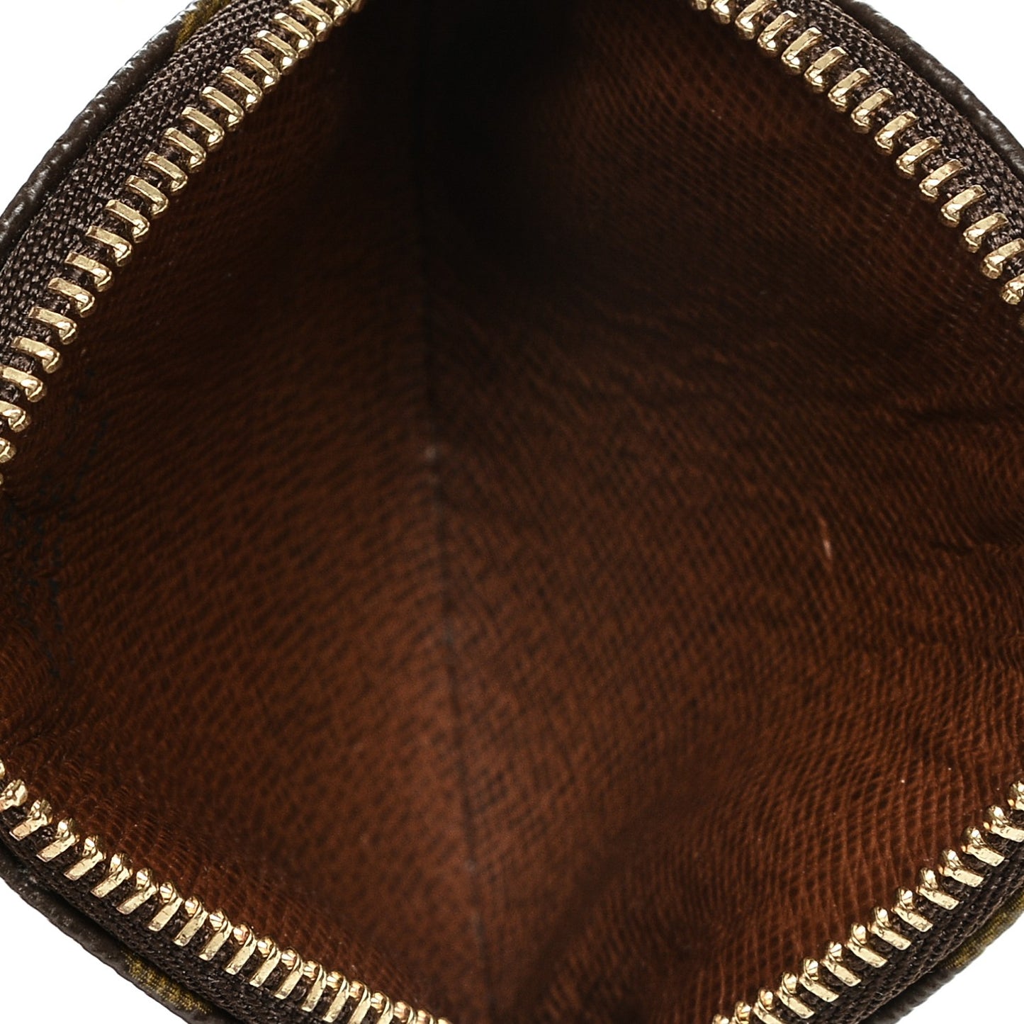 Monogram Round Coin Purse