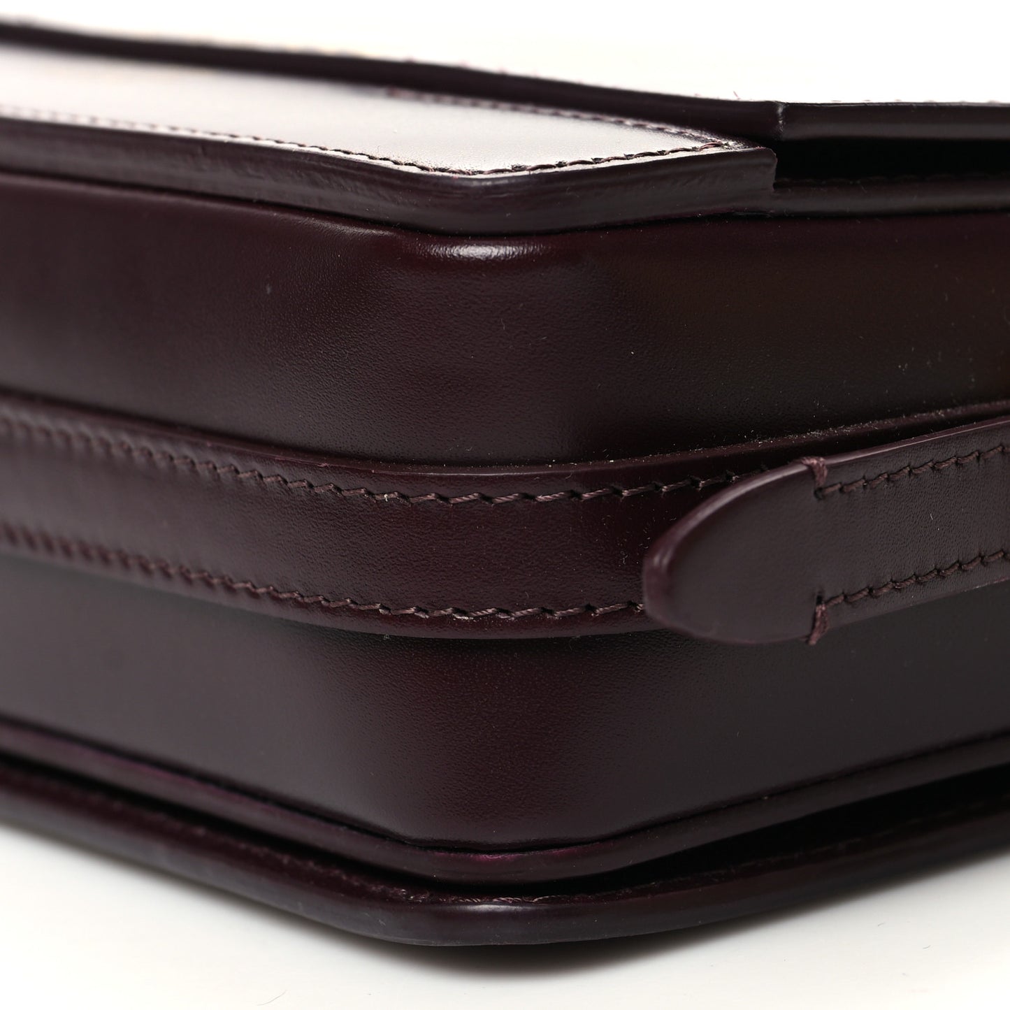 Smooth Calfskin Small Grace Bag Oxblood