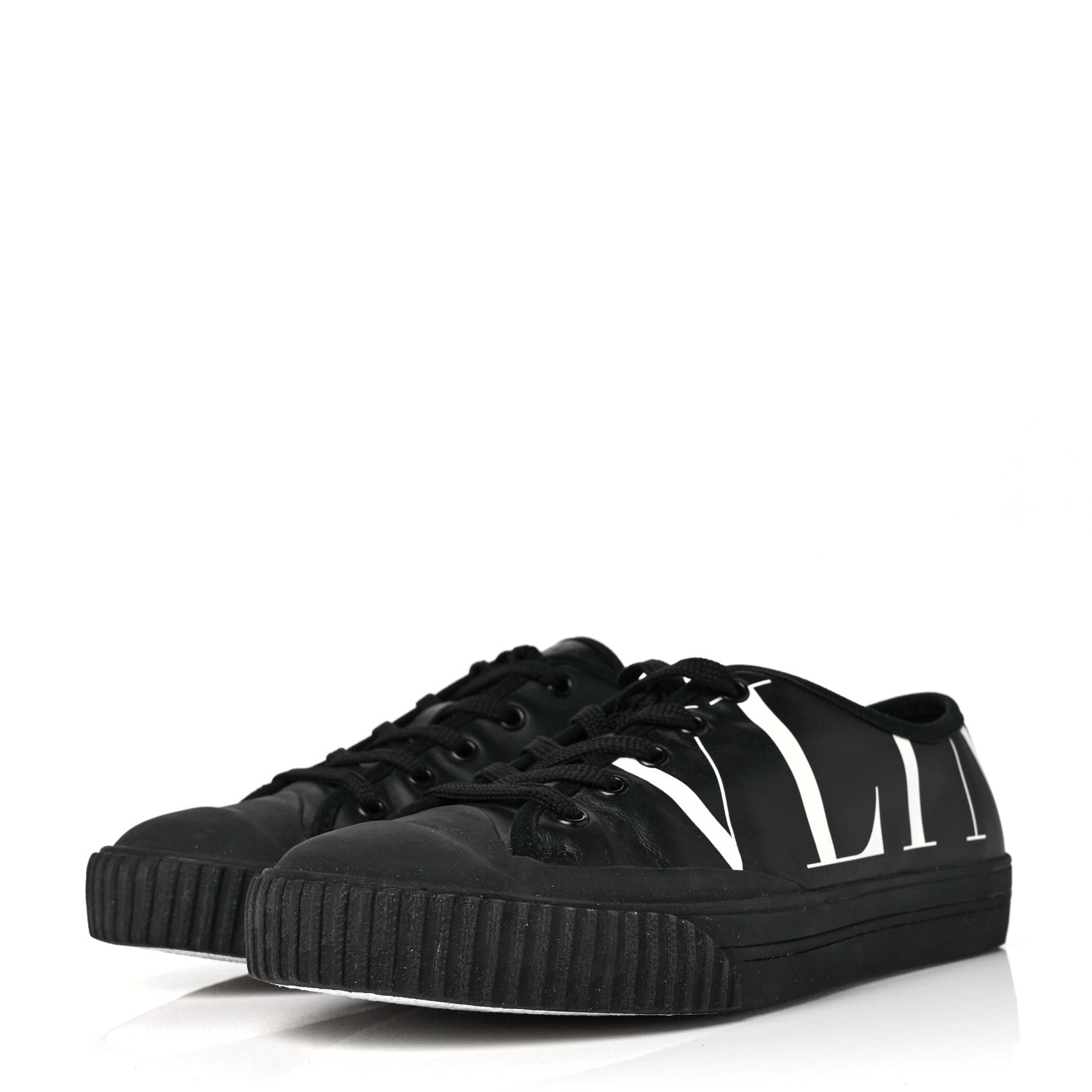Valentino Garavani Nappa Mens VLTN Sneakers 41 Black White 3 of 10