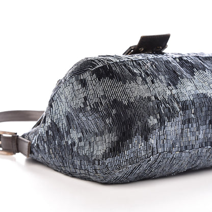 Fendi Beaded Mama Baguette Blue 12 of 15