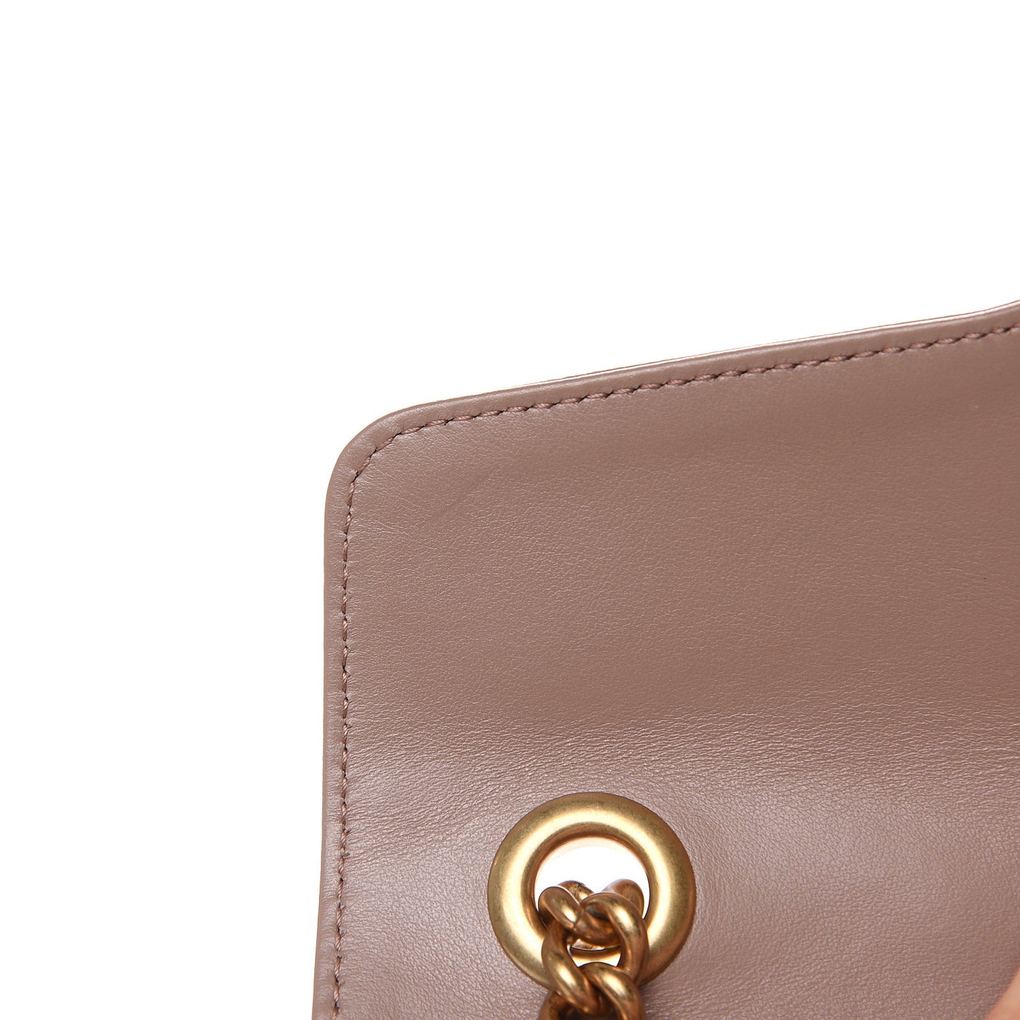 Calfskin Matelasse Small GG Marmont Shoulder Bag Porcelain Rose
