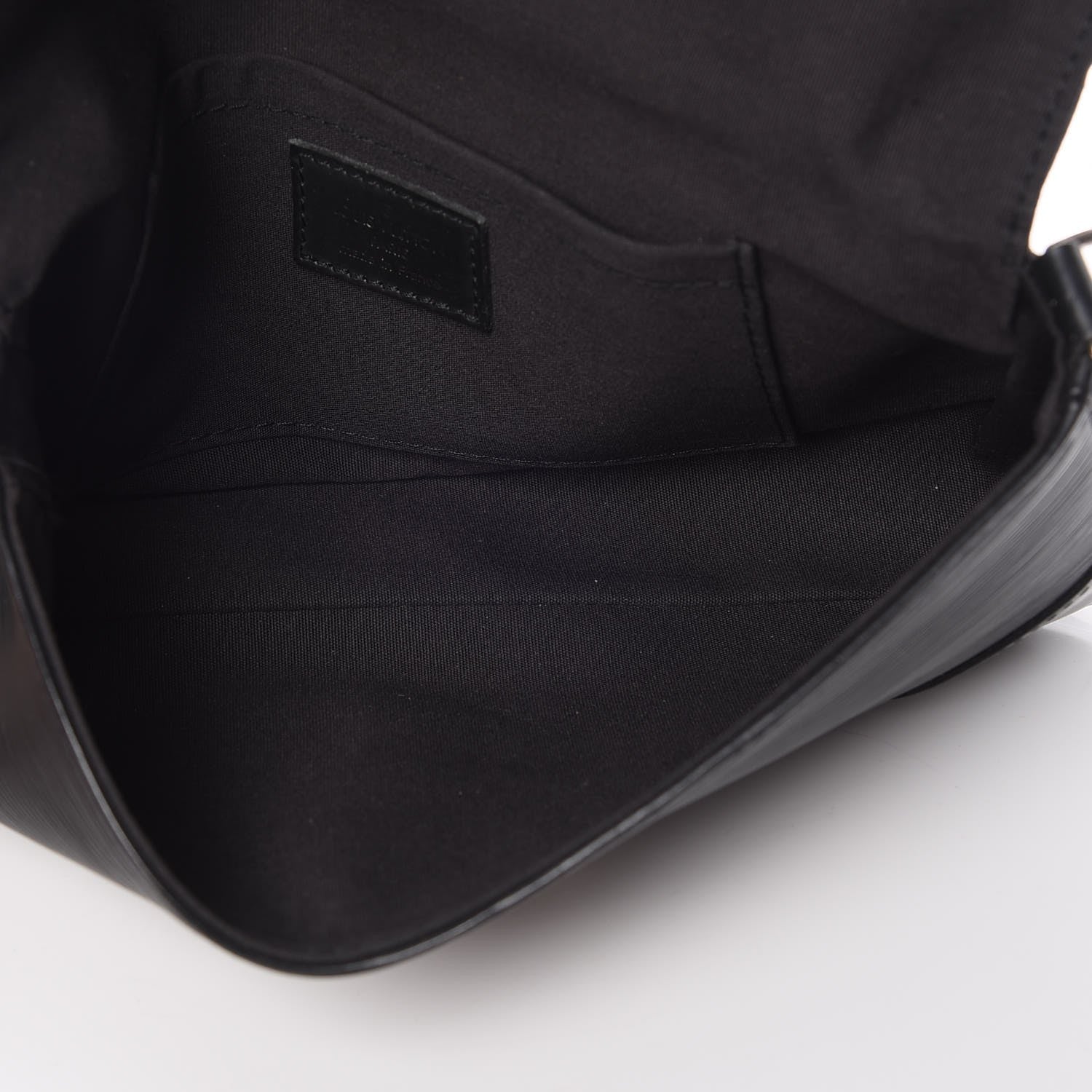 Louis Vuitton Epi Segur Pochette Black 5 of 7