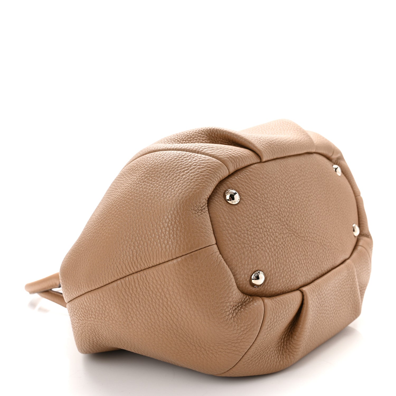 Prada Vitello Daino Shopping Tote Sesamo 3 of 9